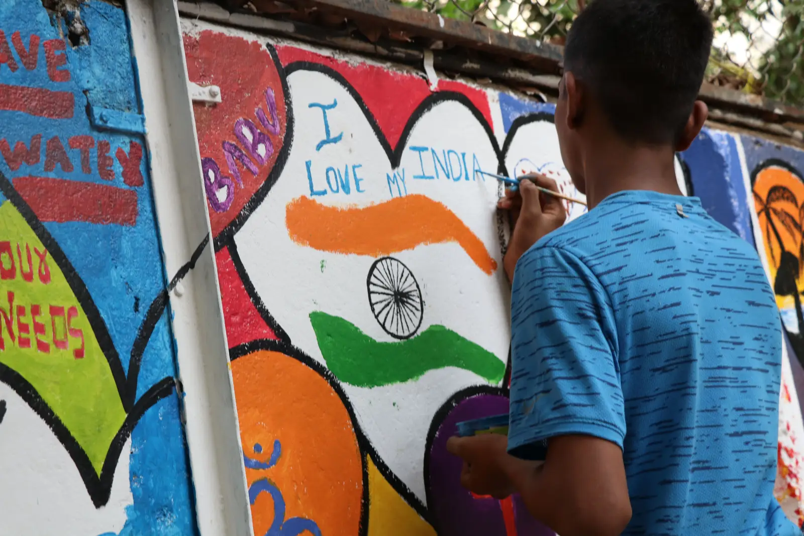 World Art Day - Wall Painting