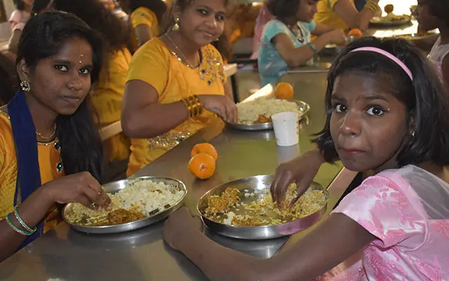 COVID-19 Relief: Food Distribution at Shelter Home