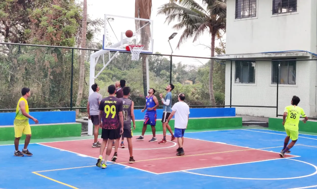 Basketball Court Construction