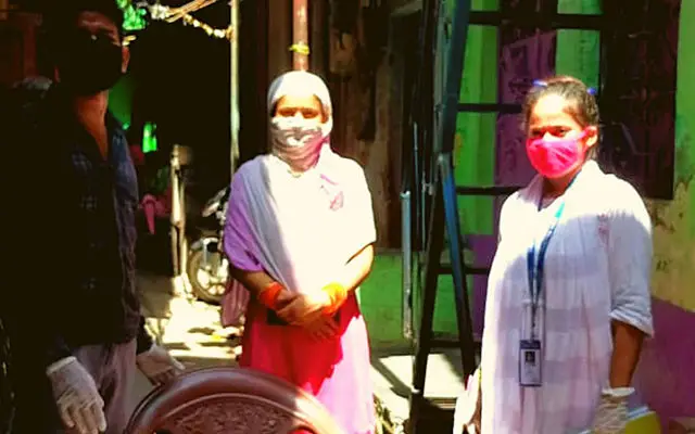 COVID-19 Relief: Food Kit Distribution in Slums