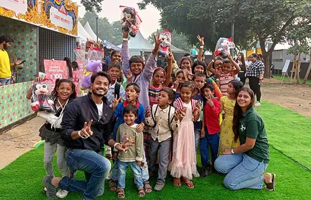 Street Kids Experienced their First Carnival at The Grub Fest