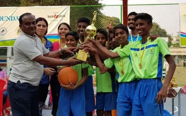 Basketball Court Inauguration at Chembur Children's School