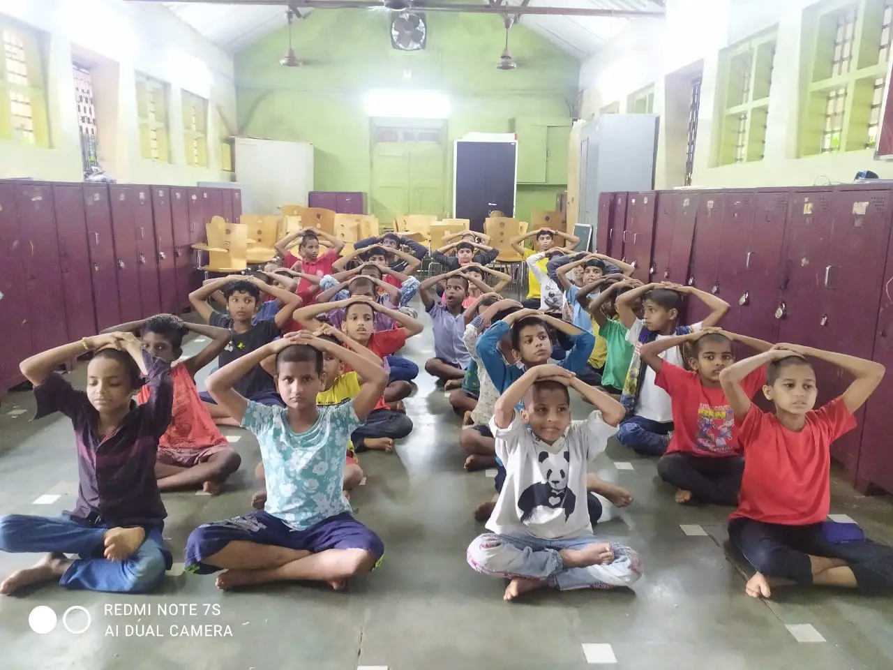 Celebrating ΓÇÿJoy of GivingΓÇÖ  Cooking & Yoga Workshops conducted by BookMyShow Employees