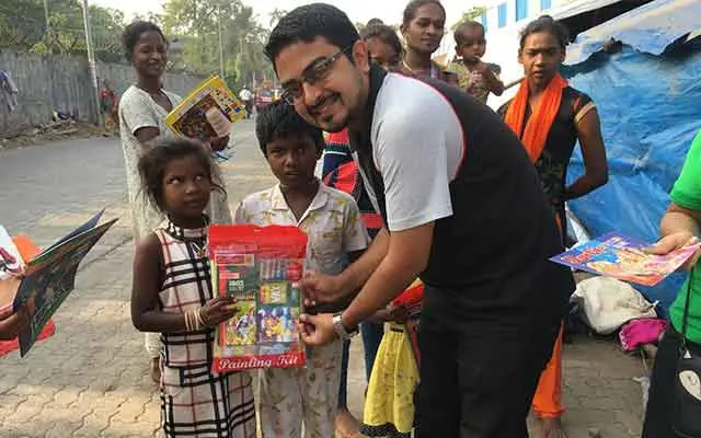 BookASmile Children Day Kit Distribution