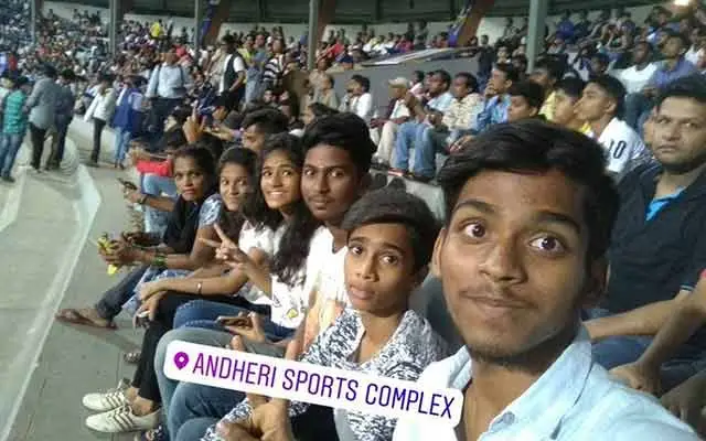 Visit to ISL Match
