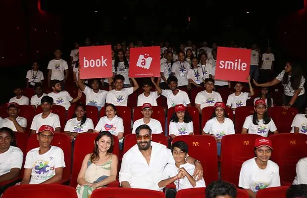 Special Movie Screening of ΓÇÿBholaaΓÇÖ With Actor ΓÇÿAjay DevgnΓÇÖ For NGO Beneficiaries