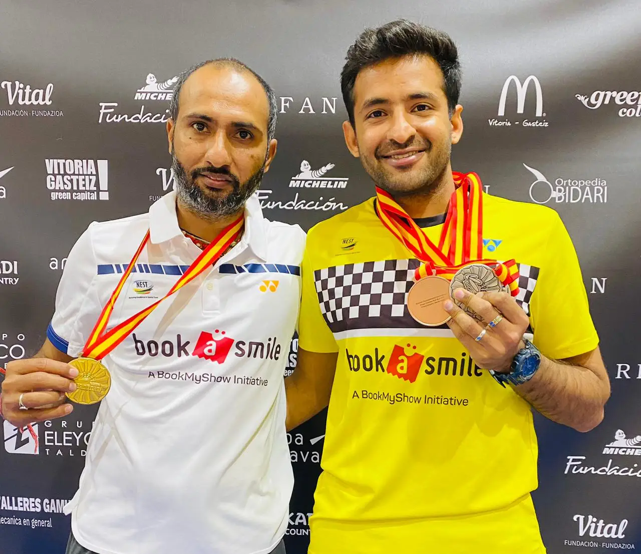 Spanish International Para-Badminton Championships ΓÇô Raj Kumar & Nitish Kumar win Accolades