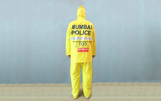 Raincoats for Mumbai Police