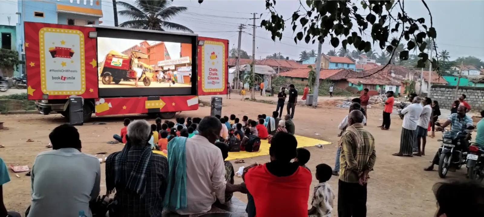 #ReelsOnWheels  - Bringing Movies to Rural India