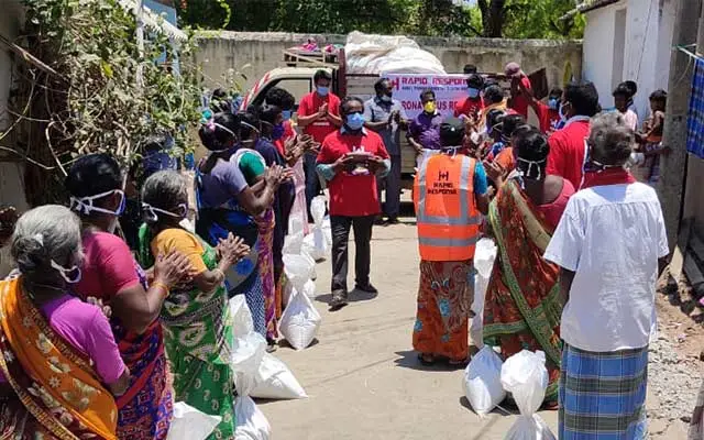 COVID-19 Relief - Food Kit Distribution for Migrant & Daily Wage Earners