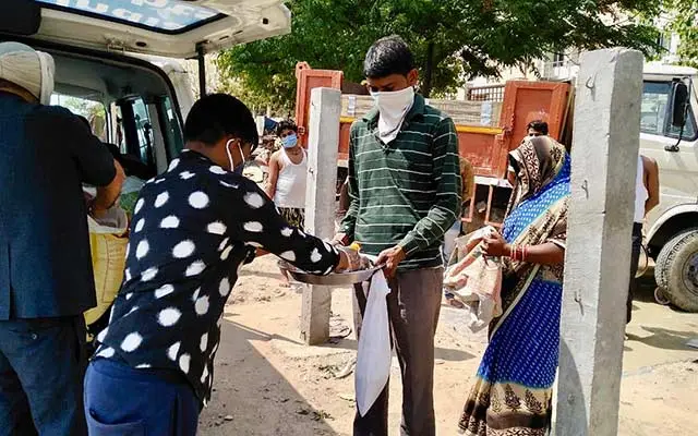 COVID-19 Relief - Food Kit Distribution for Migrant & Daily Wage Earners