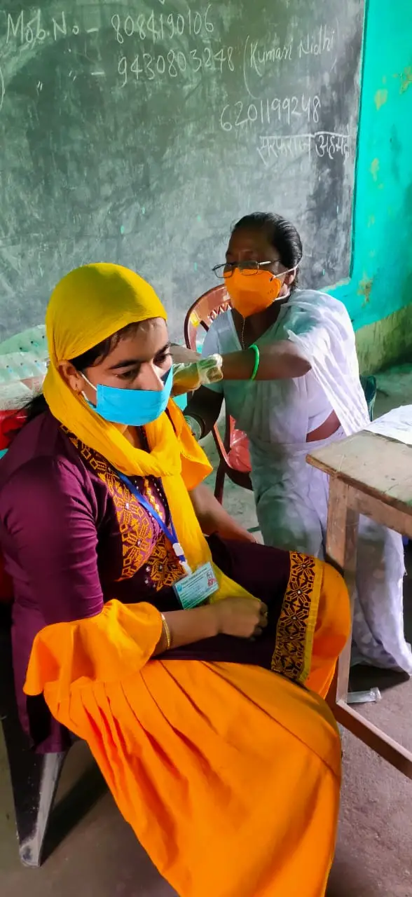 Free Vaccination Drive and Ration Kit Distribution