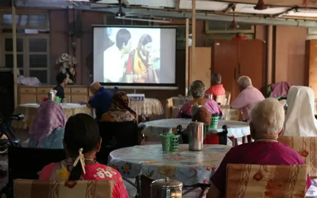 Celebrating World Smile Day ΓÇô Animal Sensitization BookMyShow Employees and NGO Kids & Movie Screenings @Homes For The Aged