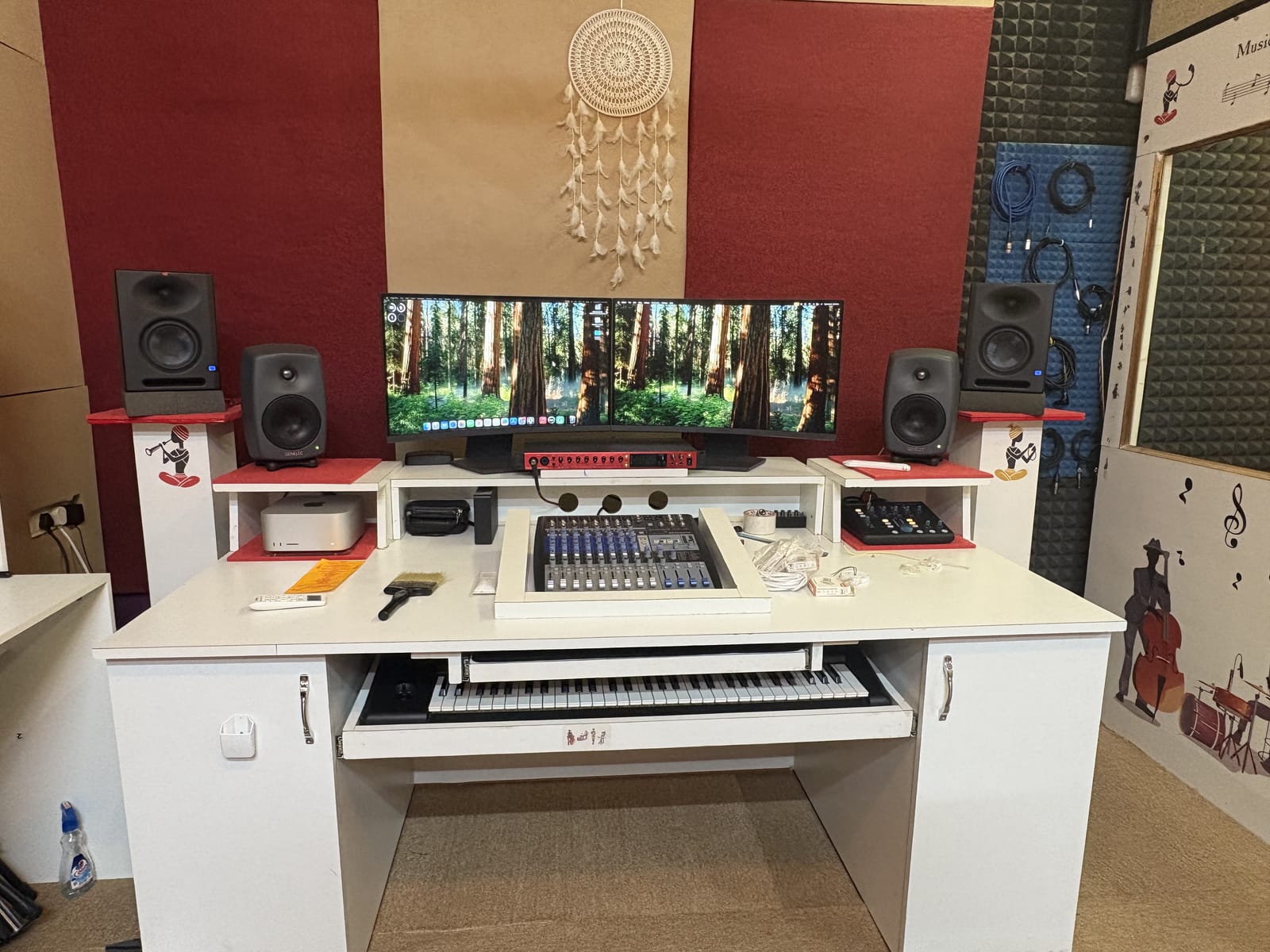 Uplifting of the Music Studio in Madhya Pradesh for folk artists