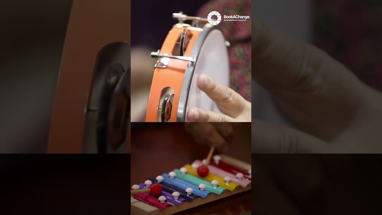 In light of Christmas, organised a music therapy session in an old age home
